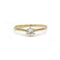 Bague 65 Solitaire or jaune diamant 58 Facettes 220104R