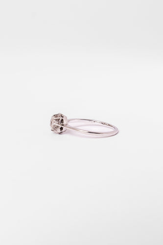 Bague Solitaire en or blanc et diamant 58 Facettes