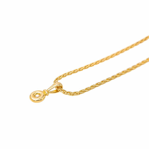 Bague Collier Solitaire Or jaune Diamant 58 Facettes 3574960CN