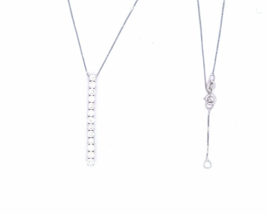 Collier Collier avec pendentif tennis 58 Facettes