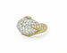 Bague Bague en or jaune et blanc sertie de diamants de 3,00 ct 58 Facettes 7246