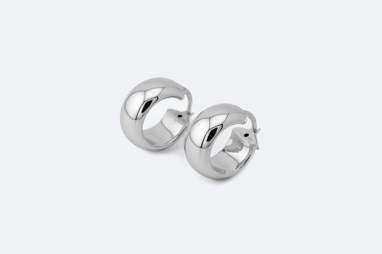 Boucles d'oreilles Oro Bianco Boucles d'oreilles en or blanc 58 Facettes orc65