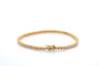 Bracelet Bracelet ligne diamants en or 18k 58 Facettes 27576dv