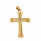 Pendentif Pendentif croix or jaune et perles 58 Facettes RAM28448