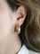 Boucles d'oreilles Boucles d'oreilles Créoles vintage or jaune mat 58 Facettes 1140.1
