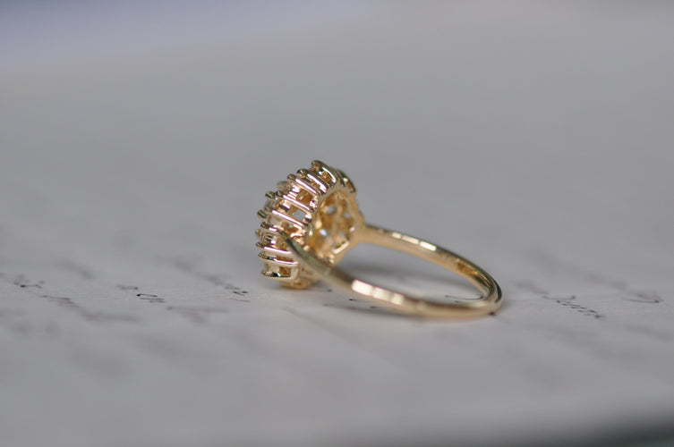 老矿钻石戒指（GIA证书） 