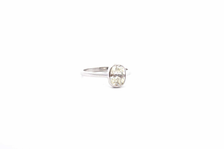 Bague 52 Solitaire diamant de 1,46cts K/VS2 58 Facettes 26456-24441A