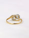 Bague Bague toi et moi or jaune diamants 1 ct 58 Facettes J398