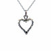 Pendentif Pendentif Coeur Or Blanc 18k & Diamants 58 Facettes 2-PEF1-GS36090-05