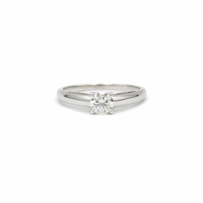 Bague 54 MAUBOUSSIN - Solitaire or blanc 58 Facettes 240065R