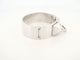 Bracelet bracelet HERMES collier de chien medor 17 argent massif 58 Facettes 263351