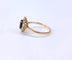 Bague 51 Bague marguerite or jaune saphir et diamant 58 Facettes Bag.marg.S-DV.38