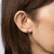 Boucles d'oreilles Boucles d'oreilles grappes saphir rose bleu diamant or blanc 58 Facettes G13171