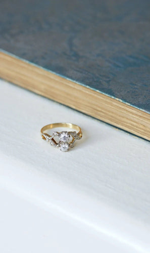 Bague 55 Bague Toi et Moi diamants 58 Facettes