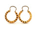 Boucles d'oreilles Créoles or jaune 58 Facettes 2-BOE1-GS35016