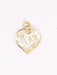 Pendentif OJ PERRIN - Pendentif coeur or jaune diamants 58 Facettes J614