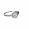 Bague 55 Solitaire or blanc diamant 0.50 carat 58 Facettes 198