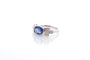 Bague 56 Bague saphir Birman non chaufée de 2,42cts et diamants 58 Facettes 25565