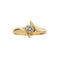 Bague Bague solitaire contrariée avec diamant 0,30 ct 58 Facettes 31425
