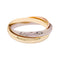Bracelet Bracelet Cartier, "Trinity", 3 ors. 58 Facettes 34071