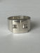 Bague 51 Hermès - Bague Bandeau Argent 58 Facettes LOT 6102