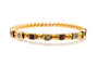 Bracelet Bracelet Napoléon III en or jaune, rubis et de diamants taille rose 58 Facettes 22868