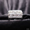 Bague 54.5 Bague diamants art déco ref 4983 58 Facettes 4983