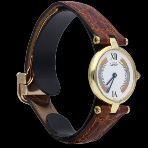 Montre Cartier Montre Trinity  Must De Cartier Vermeil 58 Facettes MT41247