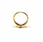 Bague 52 Bague or jaune, citrine orange 58 Facettes