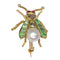 Broche Broche mouche vintage enchanteresse des années 1870 : l'élégance victorienne en or 58 Facettes 24137-0100