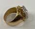Bague 58 Bague Vintage 1960 Or Jaune, Platine & Diamants 58 Facettes AB12