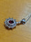 Pendentif Pendentif en or blanc avec rubis et diamants 58 Facettes