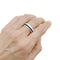 Bague 65 Bague Boucheron,"Quatre Black Edition Small", en or blanc. 58 Facettes 35037