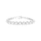Bracelet Bracelet ligne, or blanc et diamants. 58 Facettes 34925