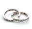 Boucles d'oreilles Boucles d'oreilles en or blanc 18 carats avec diamants 58 Facettes