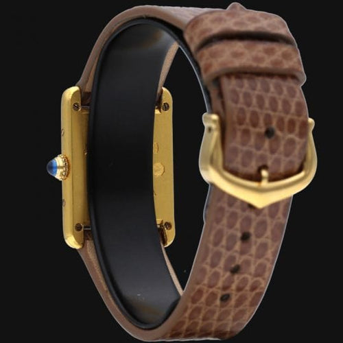 Montre Cartier Montre Tank Vermeil 58 Facettes MT42664