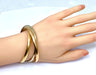 Bracelet CARTIER - bracelet Trinity en or jaune, rose , blanc signé et numéroté 58 Facettes AB388