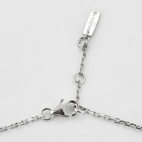 Collier Messika - Collier Rivière en or blanc et diamants 58 Facettes