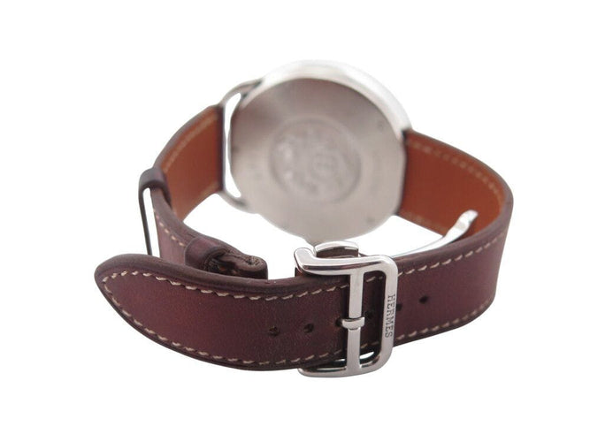 Montre montre HERMES arceau tgm ar4.810 41 mm acier palladie automatique 58 Facettes 268185