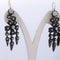 Boucles d'oreilles Boucles d’oreilles anciennes en or 12 kt et argent avec diamants 5,50 ct 58 Facettes