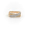Bague 68 Bague Or jaune, Or blanc Diamant 58 Facettes 1599635CN