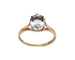 Bague 52 Solitaire Or et Aigue-Marine Ovale 58 Facettes