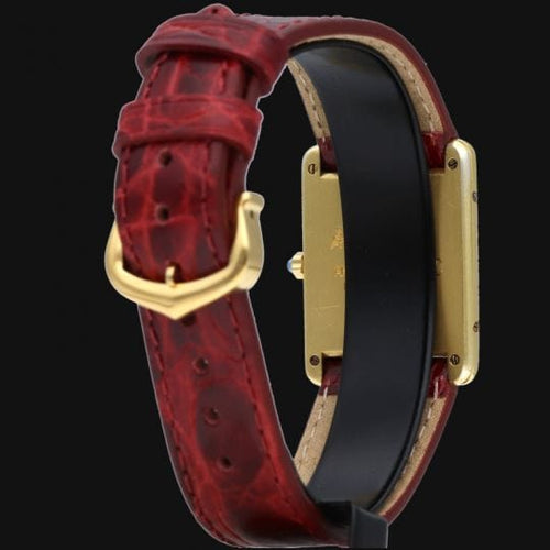 Montre Cartier Montre Tank Vermeil 58 Facettes MT42954