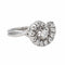 Bague 51 Bague Or blanc Diamant 58 Facettes 4425763CN