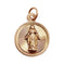 Pendentif Petite Médaille religieuse victorienne or rose 58 Facettes A05385