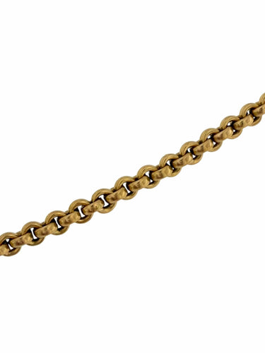 Collier Crucifix portugais traditionnel fabriqué main, chaîne or jaune 58 Facettes