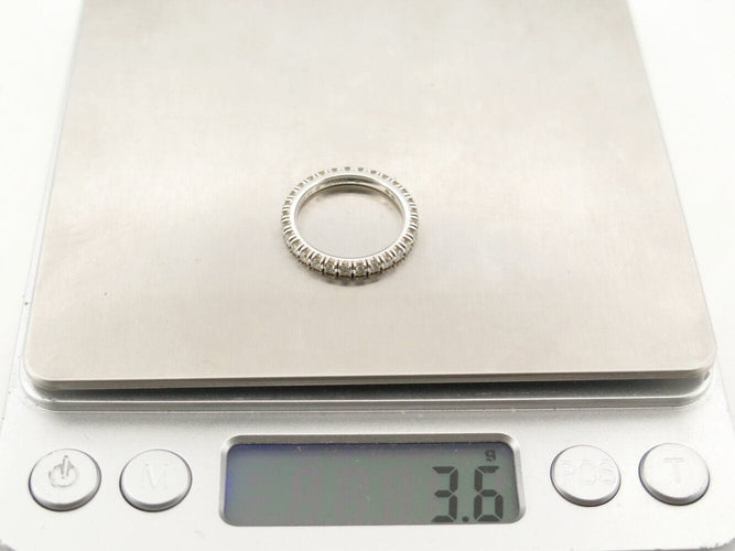 Bague 51 bague CARTIER alliance etincelle crb4087151 t51 en platine diamants 58 Facettes 271479