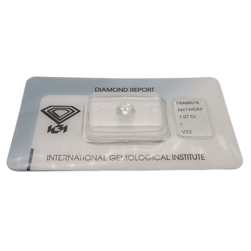 1 diamant de 1.07 carat 58 Facettes