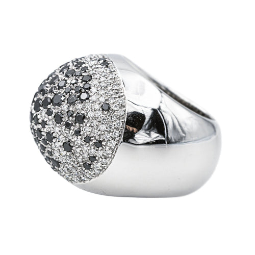 Bague 54 Bague  Coktail  Or blanc Diamant 58 Facettes 4216567CN