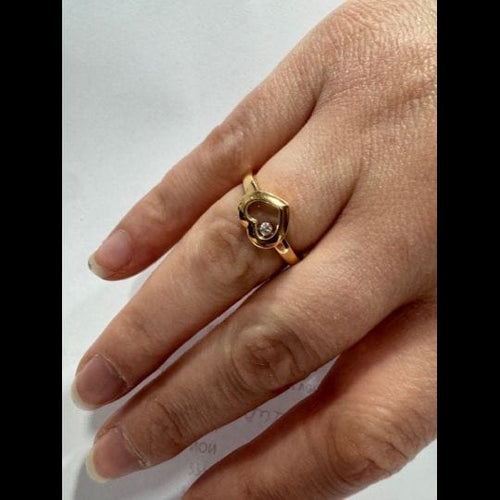 Bague 53 Bague Chopard Collection « Happy Diamonds » 58 Facettes 4405